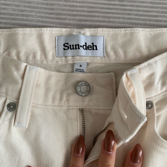 Sunday Best Off-White Jeans - Picture 2 of 4